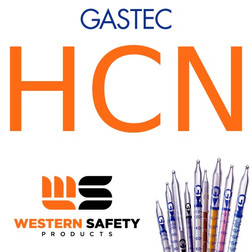 Gastec Hydrogen Cyanide Dosimeter Tube 1-200ppm: 10 Per Box