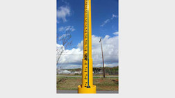 Utility Solutions BLUE STRIPE Measuring Sticks - English Measurement