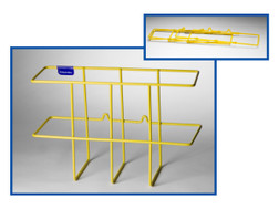 Rack'Em 3004 3-Ring Collapsible Binder Rack, Multiple Color Values Available - Sold by Each