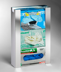 Rack'Em 4153-SS 3 Box Glove Box Dispenser - Sold by Each
