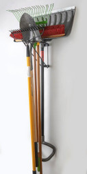 Rack'Em 4162 Economical Ladder/Broom/Squeegee/Shovel Rack - Sold by Each