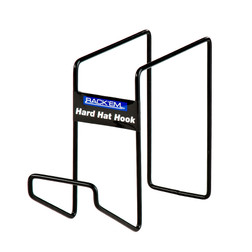 Rack'Em 5007 Over the Cubicle Hard Hat Coat Purse 2 Hook Rack - Western  Safety