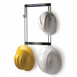 Rack'Em 5004 Hard Hat and Coat Rack - Sold by Each