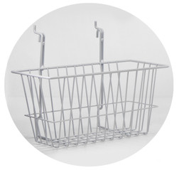 Rack'Em 5081-W Wire Basket, Multiple Dimensions Values Available - Sold by Each