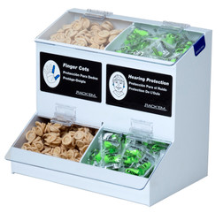 Rack'Em 5172-W 2 Compartment Universal Dispenser - Sold by Each