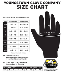 Youngstown 37 Cal ARC Rated Ground Glove, Goatskin Leather