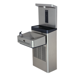 Haws 1211SH Wall Mount Non-Filtered Touchless Water Cooler & Bottle Filler