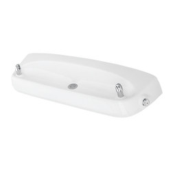 Haws 1430 Wall Mount Two Bubbler Drinking Fountain