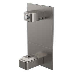 Haws 1922 Wall Mount Bottle Filler with Drip Tray Drain