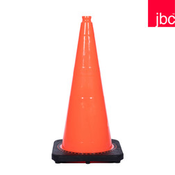 JBC RC70030C Traffic Cone, RC Series, PVC, 28 in H Cone, 7 lb - Each