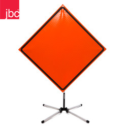 JBC RUS-OLV-G Overlay/Octagon Roll Up Sign, Non-Reflective Vinyl - Each