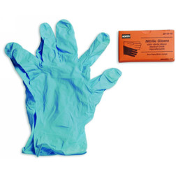 Honeywell North 021640 Medical Grade Disposable Gloves, X-Large, 100% Nitrile - 2 Pair/Unit