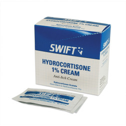 Honeywell Swift 233020 Anti-Itch Foil Pack Hydrocortisone Cream, 1/32 oz - 20/Box