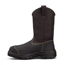 Honeywell Oliver 65493S-BRN-060 Metatarsal Guard Work Boots, Brown, Rigger Steel Toe - Each