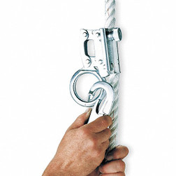 Honeywell Miller 8174/U Attached O-ring Rope Grab, 5/8 in, 310 lb - Each