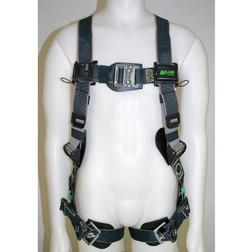 Honeywell Miller RKNAR-TB-BDP/UBK Removable Belt Side D-Rings & Pad Arc Rated Harness, 400 lb - Each