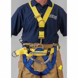 Gemtor 543CH3 Nylon Convertible Fire Service Harness - Each