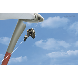 Skylotec A-029 Black/White Aluminum/Polyamide/Steel Milan 2.0 Power with Rope - Each
