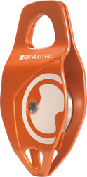 Skylotec H-072 Orange Aluminum/Stainless Steel Single Rope Pulley - Each