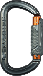 Skylotec H-176-TW Aluminum Grey/Orange Carabiner - Each