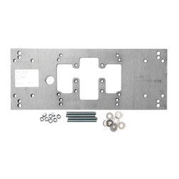 Haws 6700 3/16 x 18 x 7 in Single Fountain Mounting Plate