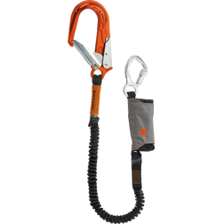 Skylotec L-0564-1,8 Orange/Black/Gray Aluminum/Polyester I-Version Single Leg Shock Absorbing Lanyard - Each