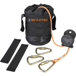 Skylotec SET-900013 One Size Fit All A-370 Bucket Truck Kit with DEUS A-370 Descent Device, (3) Steel Carabiners, (2) Small Edge Protector and Large Rope Bag - Each