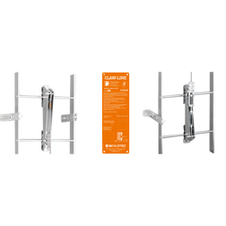 Skylotec CLAWLINE SET-CL-010-S Silver Stainless Steel CLAW Set Ladder Component Kit - Each