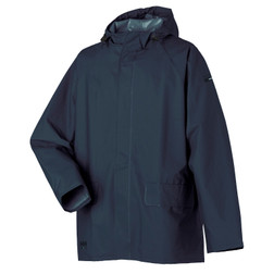 Helly Hansen 70129 Mandal Collection Classic Navy Mens 100% Polyester Waterproof Rain Jacket - Each