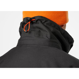 Helly Hansen 71345 Kensington Collection Black Mens 100% Polyester Insulated Winter Jacket - Each