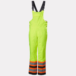 Helly Hansen 71483 Alta Collection Womens 100% Polyester Waterproof Insulated Winter Bib - yellow front