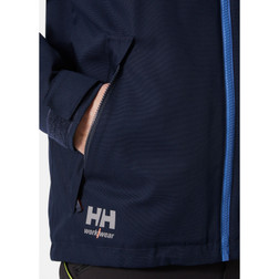 Helly Hansen 73290 Oxford Collection Navy/Stone Blue Mens 100% Polyester Insulated Winter Jacket - Each