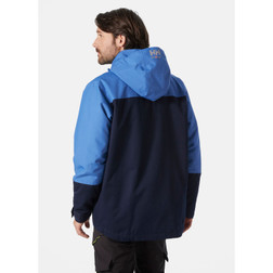 Helly Hansen 73290 Oxford Collection Navy/Stone Blue Mens 100% Polyester Insulated Winter Jacket - Each