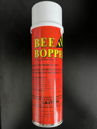 bee bopper front of can