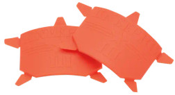 SureWerx Sellstrom KneePro Ultra Flex III Series Hinged Knee Pad, Gray / Orange