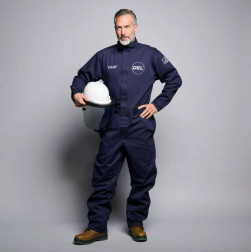 OEL AFW12-NFC Navy Arc Flash 12 Cal/cm2 Headgear Coverall Kit