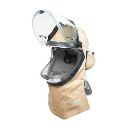 OEL AFW40LF-FL-XJB 88/12 Premium Blend 40 Cal/cm2 Standard Jacket and Bib Overall Kit with Lift Front Hood