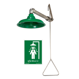 Haws AXION® MSR 8122 Wall Mount Emergency Drench Shower