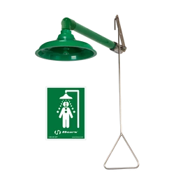 Haws AXION® MSR 8130 Wall Mount Corrosion Resistant Emergency Drench Shower