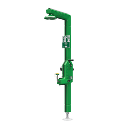 Haws 8315CTFP 120 VAC Heat Traced Cable Freeze Protected Shower & Eye/Face Wash Station