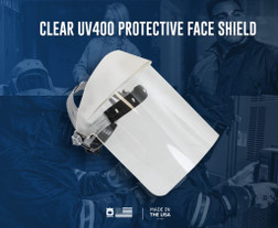 Oberon 171 Polycarbonate Clear FACE-FIT Basic Complete UV Absorbing Face Shield