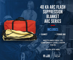 Oberon ARCBKT-40KA 40 KA ARC Arc Suppression Blanket