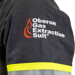 Oberon GES8A-OB Black Fabric GES8+ Gas Extraction Suit Kit