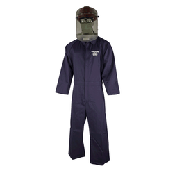 Oberon HRC2-BKT-NB Navy Blue Treated Cotton HRC2 Arc Flash Bucket Kit