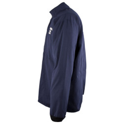 Oberon LAN2ST-CT Navy Blue Fabric LAN Deluxe Hip Length Arc Flash Coat