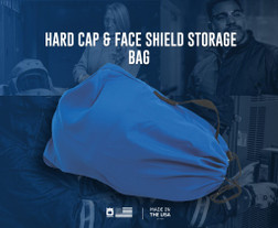 Oberon SHLDBAG-NYLON 20 x 15 in Royal Blue Nylon Hard Cap and Shield Storage Bag