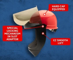 Oberon TCG30 Durable Polycarbonate TCG Arc Flash Face Shield