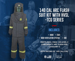 Oberon TCG7B Black Aramid Fiber TCG Arc Flash Kit