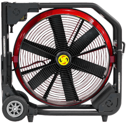 Super Vac V20-BL-SP 20 in. 1 HP 2059 rpm Positive Pressure Variable Speed Battery Fan