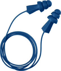 Gateway Safety Tri-Grip MTEK 945880 27 dB Corded Industry Choice Reusable Earplugs
